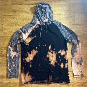 Lightweight shirt hoodie